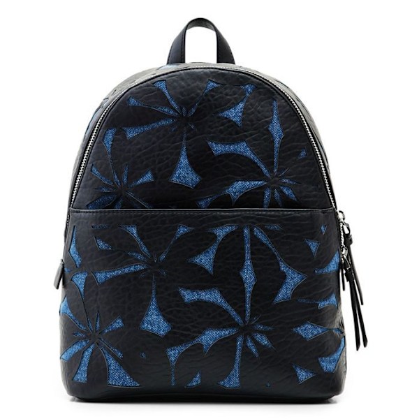Desigual Onyx Mombasa ryggsäck för kvinnor - rå denim - TU svart, blå