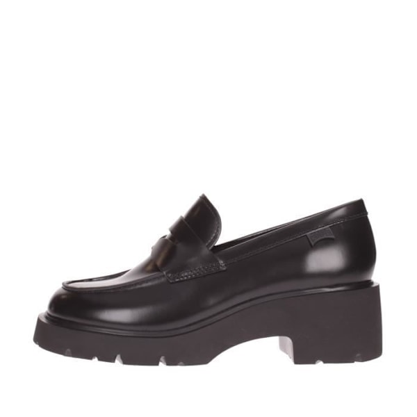 Läder moccasiner - Camper - K201425 002 - Svart - Elegant - Bekväm Svart 40