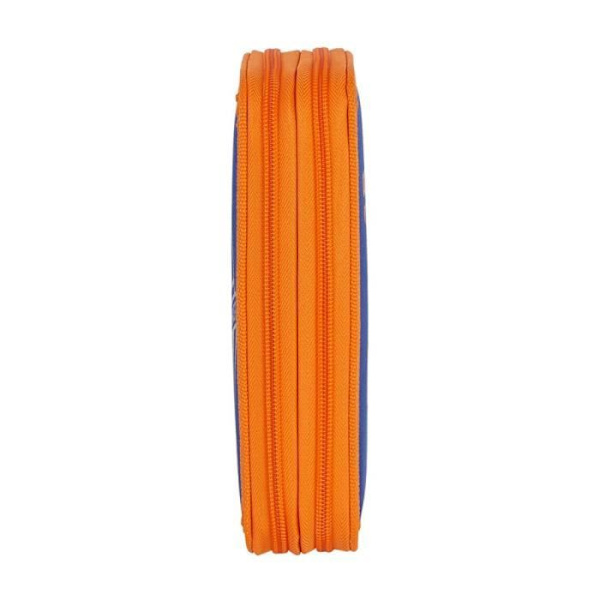 Plumier Dubbel - SAFTA - Valence - Blå och Orange - 28 delar - 230x90x120 mm Blå, Orange