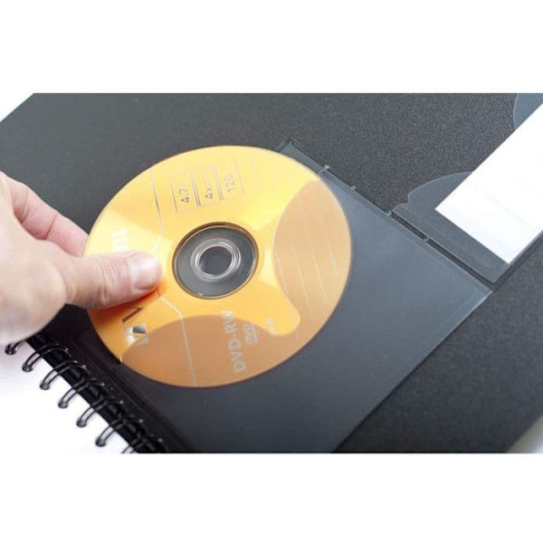 A4 anteckningsbok - EXACOMPTA - Rhodia Exabook - 160 sidor - Spiral - Små rutor 5x5 svart