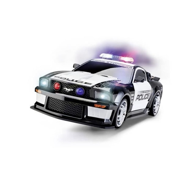 RC-fordon - Revell - Ford Mustang Polis - 1:12 - Ljus och ljud - 2.4 GHz fjärrkontroll Vit
