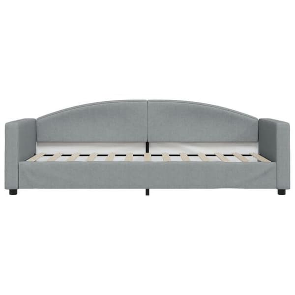 vidaXL Lätt grå sängsoffa 80x200 cm tyg 354106