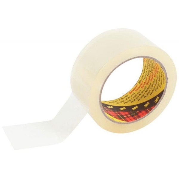 Förpackning med 6 förpackningsband 309 - SCOTCH - Transparent - 50 mm x 66 m Transparent