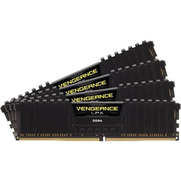 Corsair - Vengeance LPX Series - 32 GB (4 x 8 GB) DDR4 3600 MHz CL18 - Quad Channel Kit