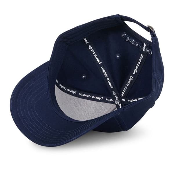 Pierrecardin Baske Baseball bomull Herr - Baseball - Blå - Rundad Skärm Blå Unik storlek