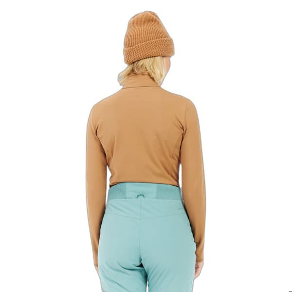 Damsouspull 1/4 zip Protest Refabriz - teddy brown teddy brun XXL
