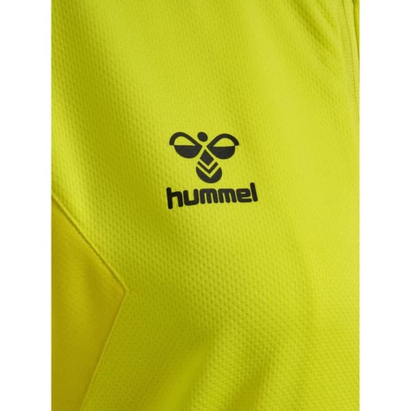 Hummel Authentic - gul polyester zip-up träningsjacka för kvinnor gul XS