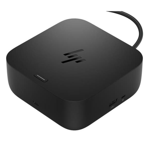 HP USB-C 100W G6 Dock Med USB 3.2 Gen 2 (3.1 Gen 2) Typ-C Svart