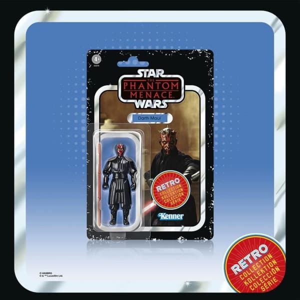 Figur - Star Wars - HASBRO - The Phantom Menace (Retro Collection) - 9,5 cm - Säljs separat - Blandet