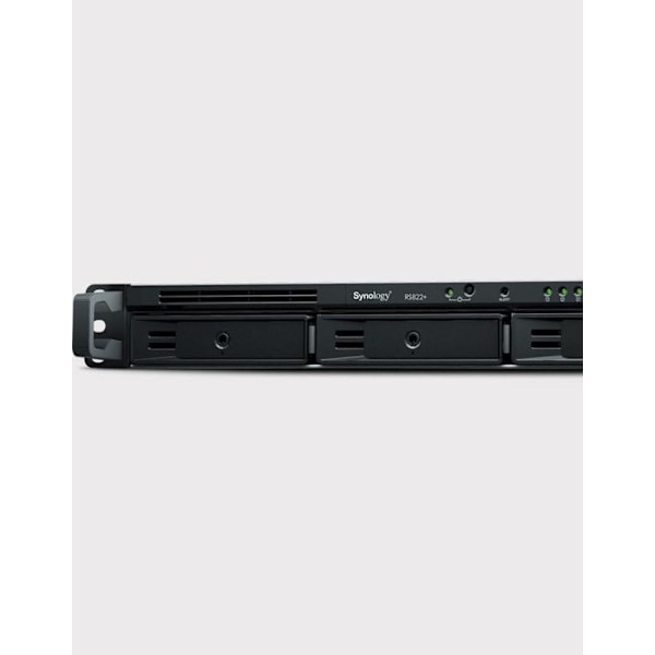 NAS-server - Synology - RS822+ - 4 fack - AMD Ryzen-processor - 2 GB DDR4 RAM