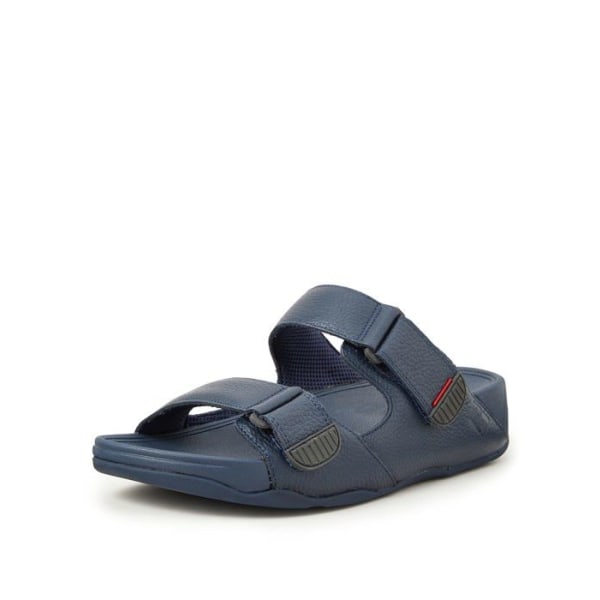 Sandal - barfota Fitflop - L05 - Gogh MOC Slide i läder, Beach Shoes - Pool Herr Blå 42