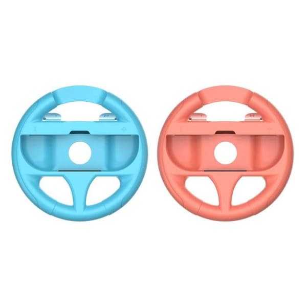 Paket med 2 rattar för Joy-Con - SUBSONIC - Switch 2 - Switch OLED - Switch Rosa och turkos
