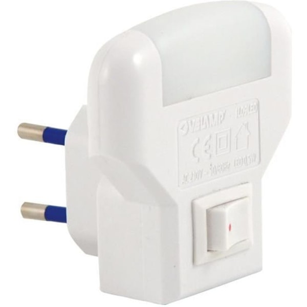 LED-nattlampa - VELAMP - TWILIGHT - Vit - Sovrum - Barn