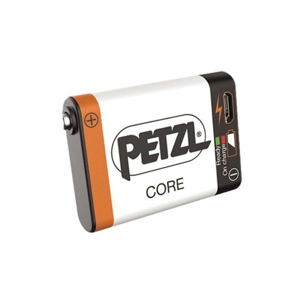 Laddningsbart batteri - PETZL - Accu Core - Litium-Ion - USB - Utomhus Vit och svart