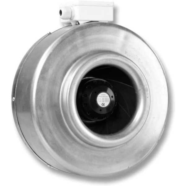 HYDOR HIT315 d - In-line centrifugalfläkt diameter 315 mm - 184 W - 1230 m3/h - kod -3 hastigheter - CTR00007