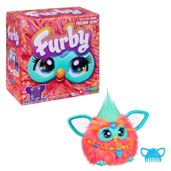 FURBY INTERAKTIV PLYSKORALL *TYSK* HASBRO