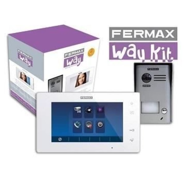 FERMAX video intercom kit - 2 trådar - 7 tum - Infrarött mörkerseende