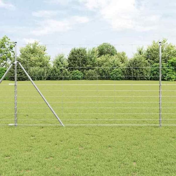 vidaXL Gräsgård Silver 42005816