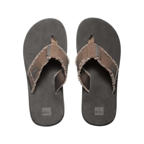 Flip Flops - Quiksilver - Monkey Abyss - Brun - Herr - Textil kastanj 45