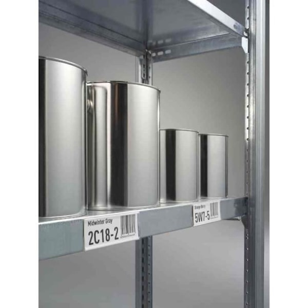 Etiketthållare - DURABLE - SCANFIX - Självhäftande - Längd: 200mm - Höjd: 20mm