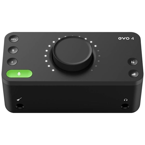 Audient EVO4 - Ljudgränssnitt 2 ingångar / 2 utgångar i USB