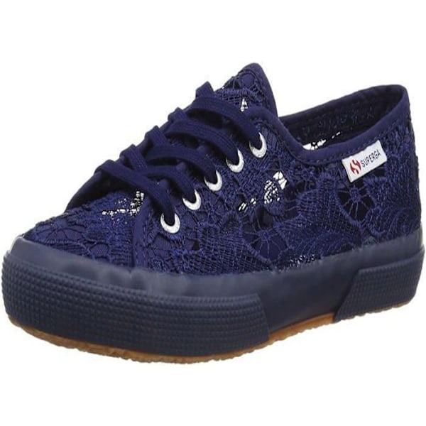 Superga Sneaker - GS008YB0081 - 2750-macramej, unisex-sneakers för barn Blå 27