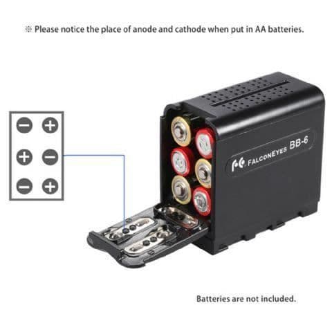 Falcon Eyes Bloc batteri BB-06