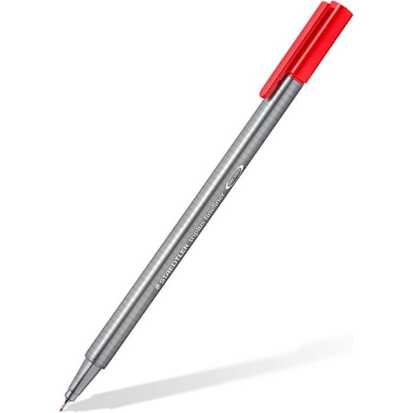 Feutrar - Staedtler - Triplus FineLiner 334 - 42 Assorterade - SuperFine spets 0,3 mm - Kontor Blandad