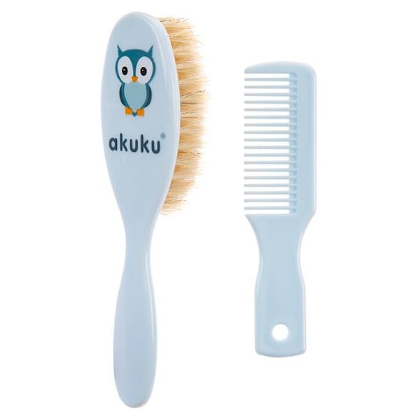 Naturlig borstborste + AKUKU Baby Comb