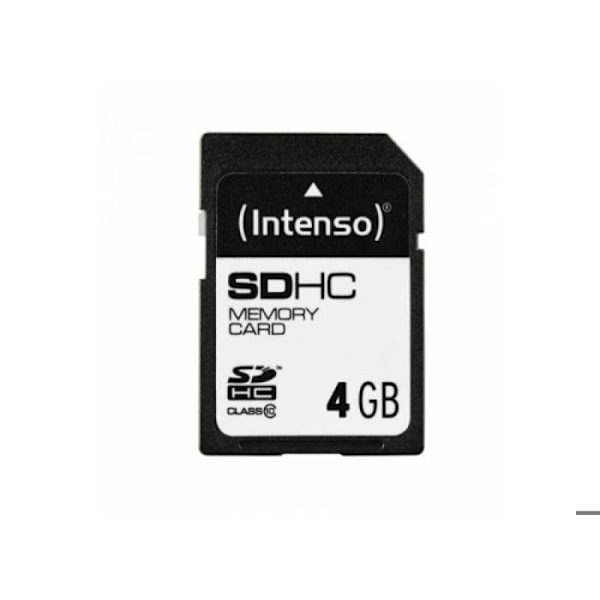 SDHC 4GB Intenso CL10 - I blisterförpackning