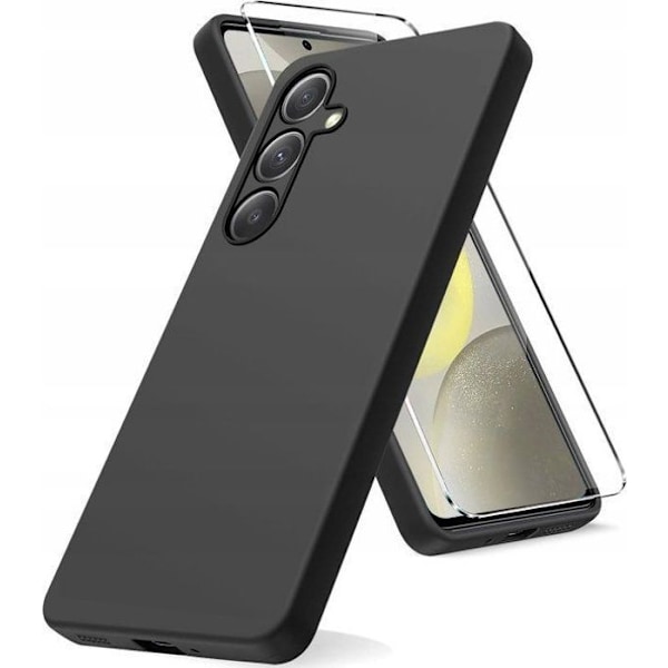Telefonförstärkare - lyssningsförstärkare Vega - 34654 - Mjuk fodral Samsung S24 Plus överlappning svart