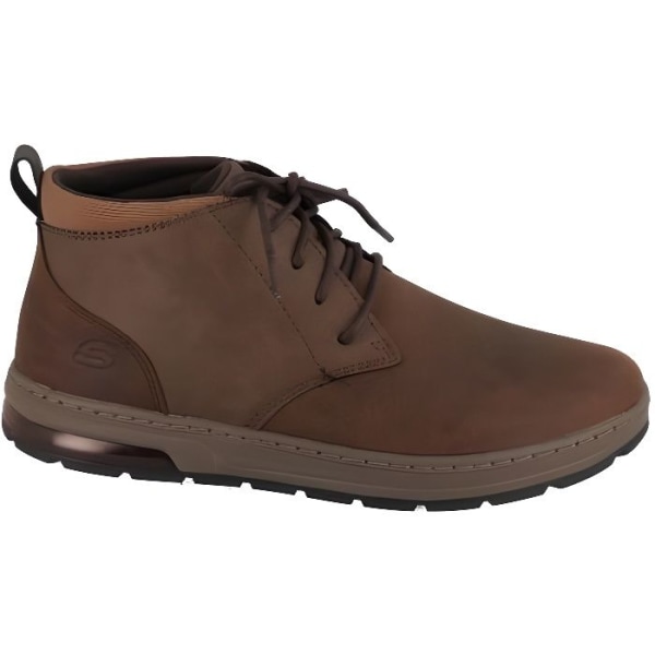 SKETCHERS Evenston Renli Boots för män - Brun färg - Platt klack - Spetsstängning kastanj 44