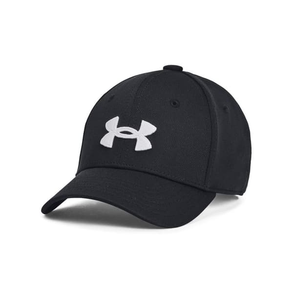 Under Armour Blitzing barnkeps - svart/vit svart vit S/M