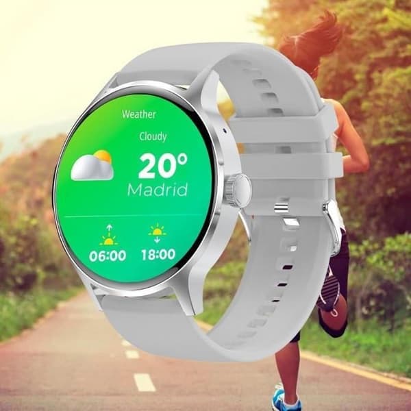 Smartklocka - COOL - Iris - AMOLED - Bluetooth-samtal - IP67 - Hälsa och Sport