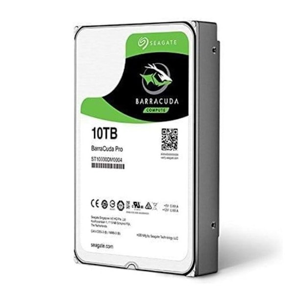 Seagate Barracuda 8 TB SATA III intern hårddisk - 3,5 tum - 7200 RPM