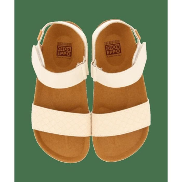 Bio sandaler - Gioseppo - Iguatu - Vit - Andningsbar foder - Lätt sula Benvit/vit 26