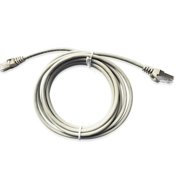 Grå Cat6 S-FTP (S-STP) nätverkskabel - UTRUSTNING - 5m