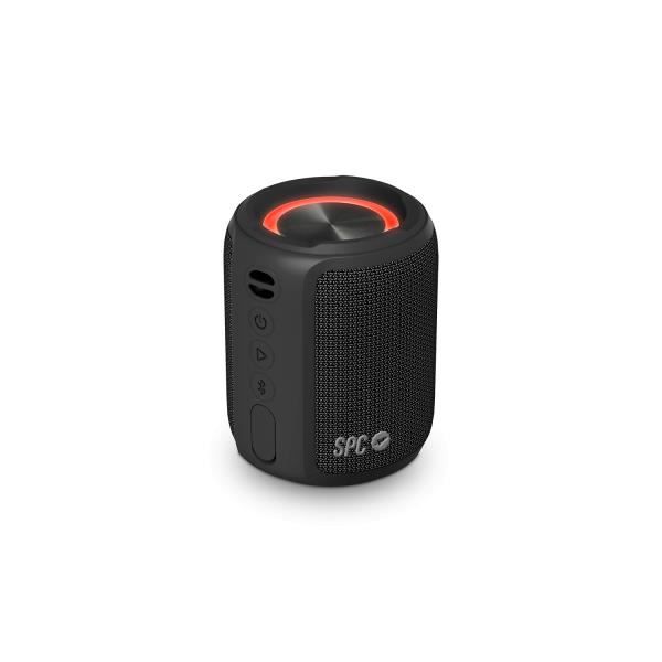 SPC Sound POWERPOOL - Bärbar Bluetooth-högtalare, kompakt, Ring Light, 20 h batteritid, 14W, True Wireless Stereo, IPX7