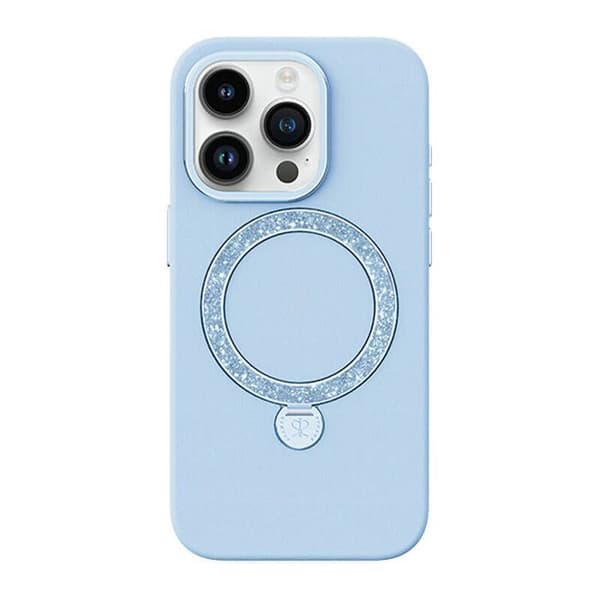 Coque telefon - bumper telefon Joyroom Coque PN-15L2 Dancing Circle för iPhone 15 Pro (Blå)