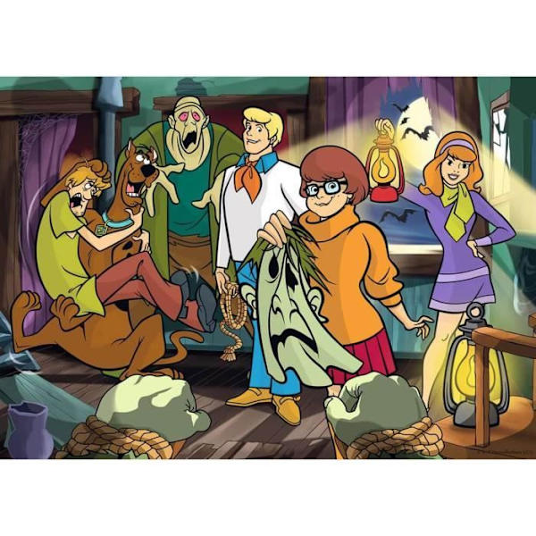 1000 bitars pussel - Ravensburger - Scooby-Doo och företag - Tecknade serier och serier - Unik färg Enfärgad