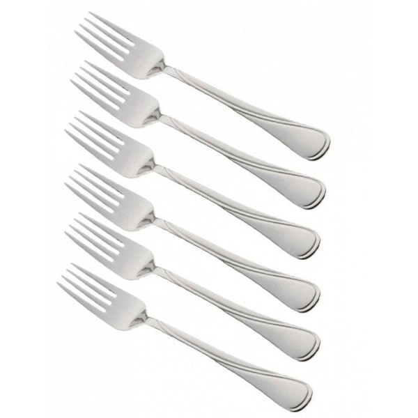 MATGAF RÄNTA 6 st. KINGHOFF KH-1437 glansig