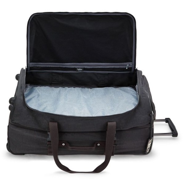 Resväska - Kipling - Basic Teagan L - Svart - Halvstyv - 77 cm svart, mörkbrun