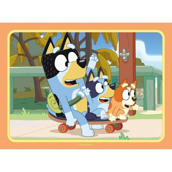 Ravensburger Bluey 4 i Box Puzzle