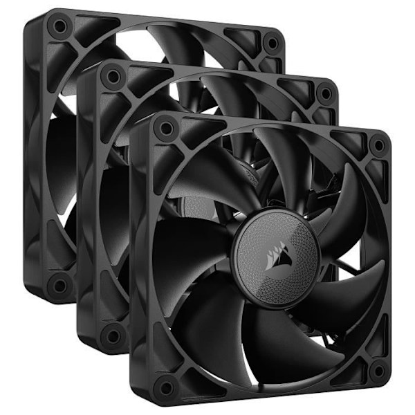 Fläkt - CORSAIR - iCUE LINK RX120 Series - 120 mm - Svart