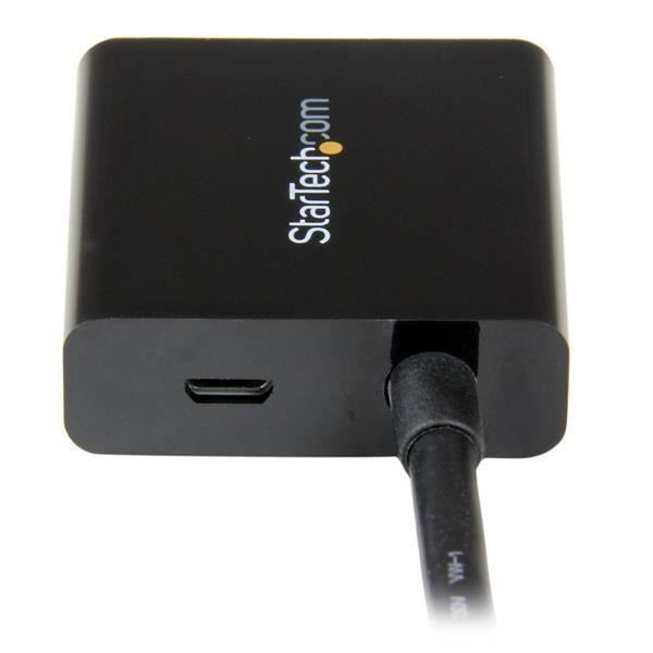 DVI till VGA-adapterkabel - DVI-D till HD15-omvandlare - 1920 x 1200 - Svart