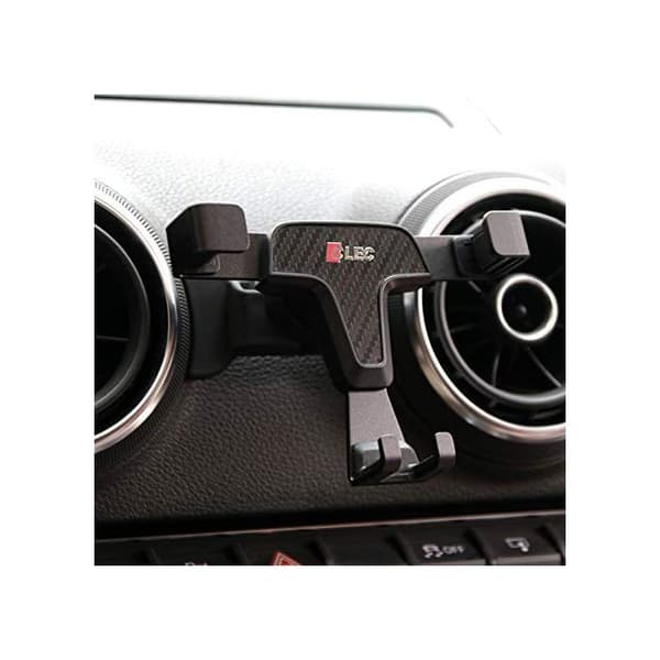 Biltelefonstöd för Audi A3 / S3 2013-2019, Kolfiberfärg Kolfiber