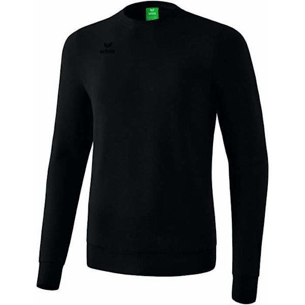 Erima Basic juniortröja - Pojke - Multisport - Svart - Minimalism - Mjuk bomull Svart 12 år