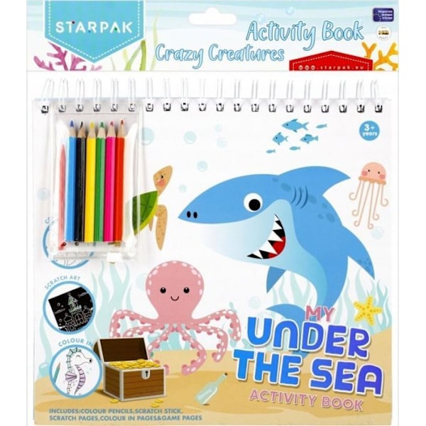 Coffret leksak Starpak - STK ZES118 - ZEST KREAT DO KOLOR/WYDRAP CRAZY CREATU STK12/24