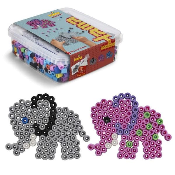 Hama maxi elefant strykpärlor - kreativ leksakslåda