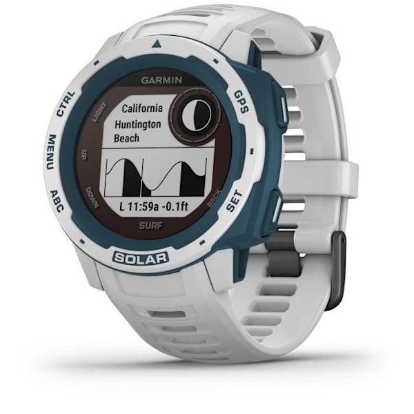 GARMIN Instinct® Solar Surf Smartwatch, Cloudbreak Vit